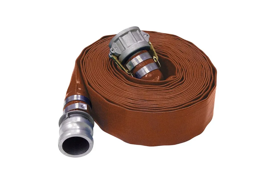 3" x 50' Brown Discharge Hose