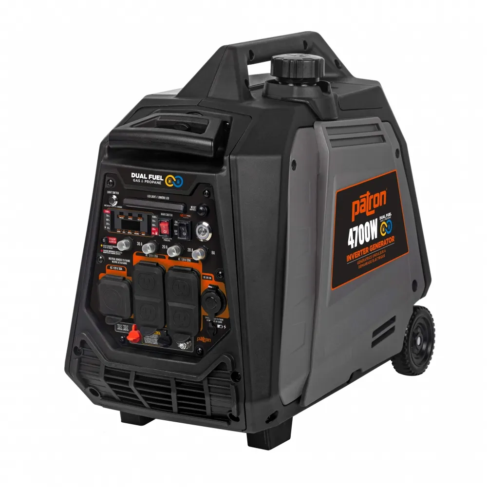 [GI4700ID] Patron 4700W Dual Fuel Inverter Generator