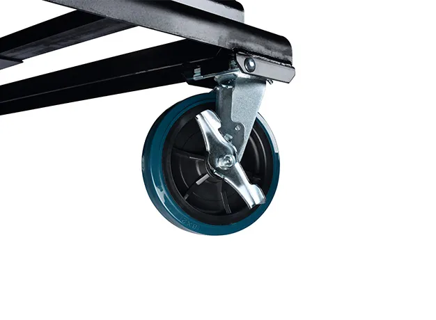 [1000-0510] Star Industries｜Caster Kit w/ Pads - Set of 4 Pads, 2 Swivel Casters, & 2 Rigid Casters