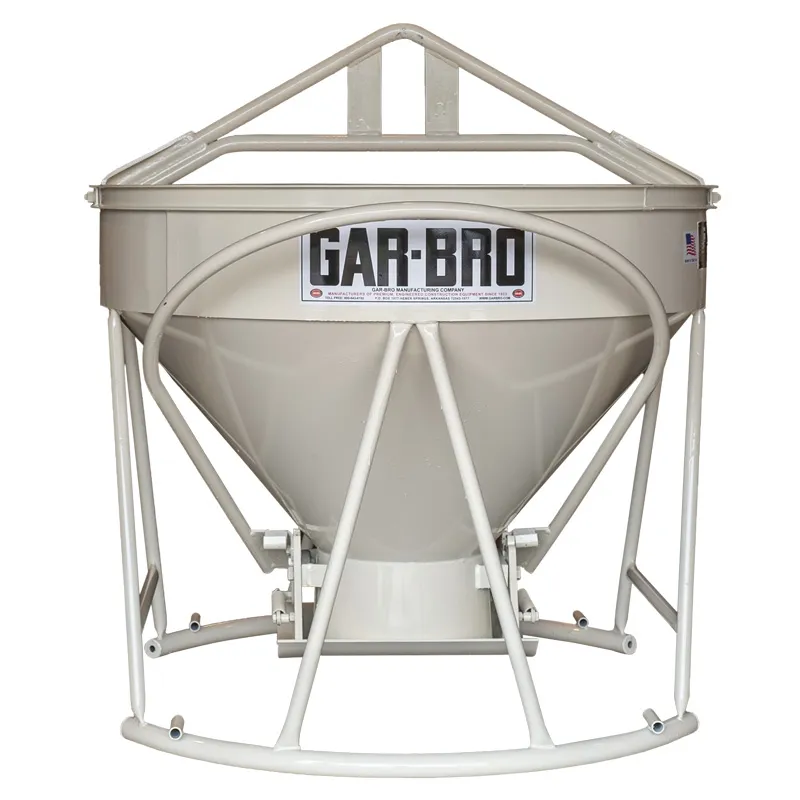 [440-R] Gar-Bro｜440-R 1 1/2 Cub. Yd. Gar-Bro “R-Series” Lightweight Round-Gate Bucket