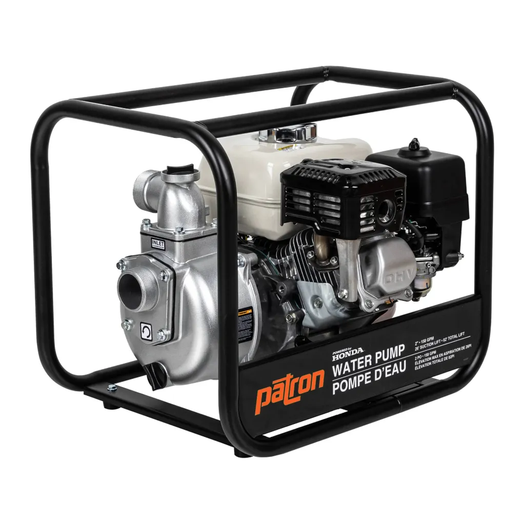 Patron｜2" Dewatering Pump, Honda 6.5HP