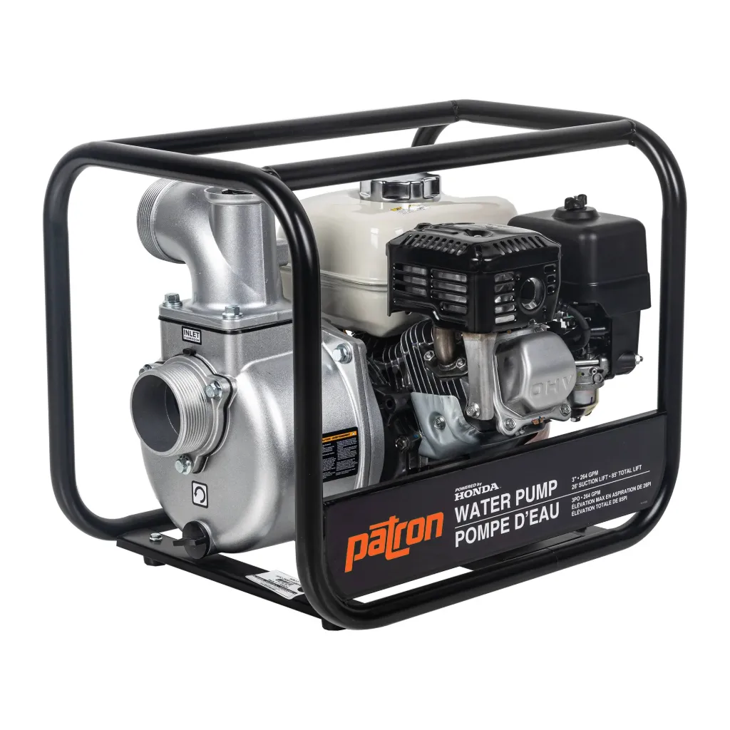 Patron｜3" Dewatering Pump, Honda 6.5HP