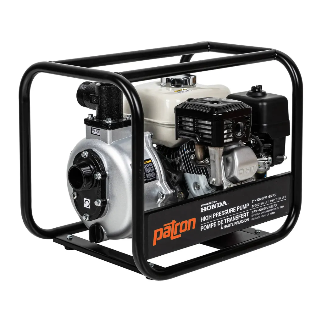 Patron｜2" High Pressure Pump, Honda 6.5HP