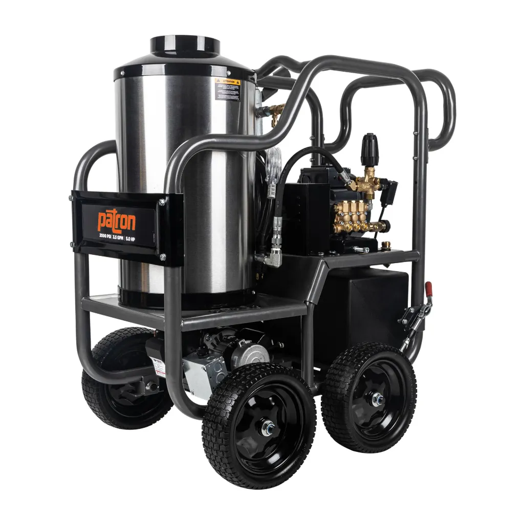 Patron｜2000 PSI Electric Hot Water Pressure Washer, 230V, CP Pump